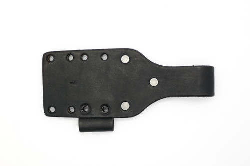 TKC: ESEE 6 Leather Backer - Black WITH Firesteel - #1 TKC: ESEE 6 Leather Backer - Black WITH Firesteel - #1