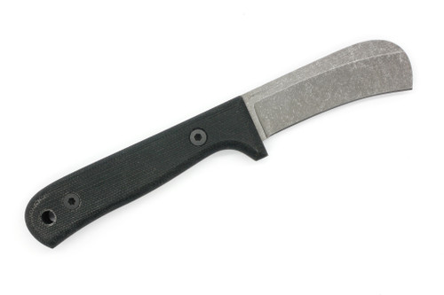 Very Good Knife Company - Lineman - 3.25" 80CRV2 Fixed Blade W/ Black Canvas Micarta Handle