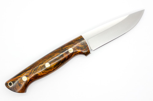 Lishen Knives - Dakota - 3.75" AEB-L Fixed Blade W/ Desert Ironwood Handle