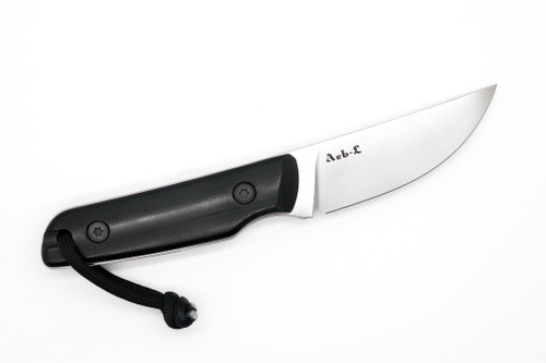 JP Bladesmithing - Shinobi XL - 3.125" AEB-L Fixed Blade W/ Black G-10 Handle & Black Kydex Sheath