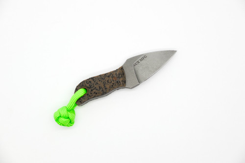 Aux Mfg - Pocket Lint - 1.5"  AEB-L stainless steel Blade w/ FDE Grip-X Handle