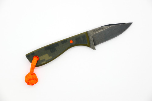 Aux Mfg - Runt - 2"  AEB-L stainless steel Blade w/ Digital Camo G10 Handles