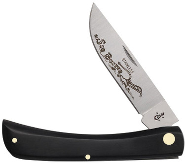Case Cutlery: Sod Buster - Black Synthetic Smooth Handle - 1 Blade