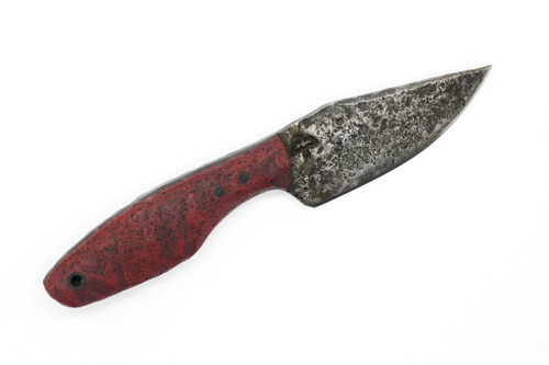 Black Bird Knives - Kestrel - 3.25" 80crv2 steel fixed black W/ Red Grip-X Handle Black Bird Knives - Kestrel - 3.25" 80crv2 steel fixed black W/ Red Grip-X Handle