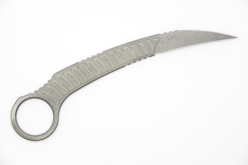 Microtech - Feather S/E Singature Series - 2.25" Fixed Blade W/ Skeletonized Handle