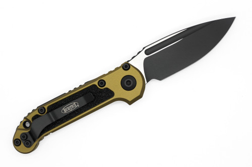 Microtech - LUDT Gen III S/E Tan, Black Blade Standard - Automatic Folding Knife