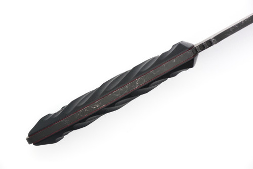 Half Face Blades - Disaster Breacher - Black G-10 W/ Red Liners, Allen Bolts, Textured Grip Half Face Blades - Disaster Breacher - Black G-10 W/ Red Liners, Allen Bolts, Textured Grip