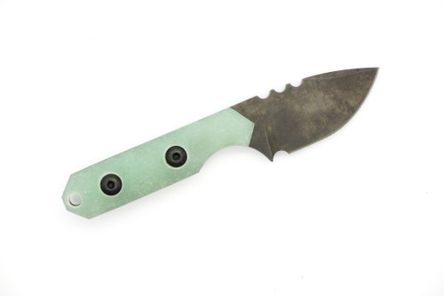 Tactical Pterodactyl Knives - Mini Camper - 1.75" CPM 154 Fixed Blade W/ Jade G10 Handle & Southwestern Print Kydex Sheath Tactical Pterodactyl Knives - Mini Camper - 1.75" CPM 154 Fixed Blade W/ Jade G10 Handle & Southwestern Print Kydex Sheath