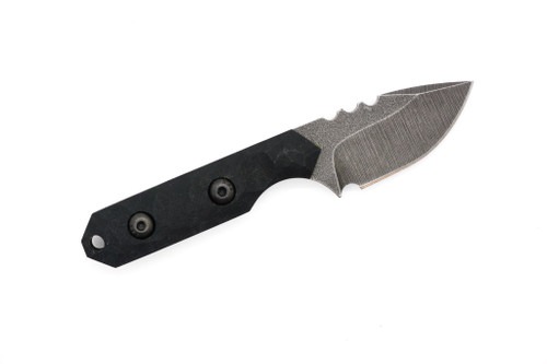 Tactical Pterodactyl Knives - Mini Camper - 1.75" CPM 154 Fixed Blade W/ Black G10 Handle & Black Kydex Sheath Tactical Pterodactyl Knives - Mini Camper - 1.75" CPM 154 Fixed Blade W/ Black G10 Handle & Black Kydex Sheath
