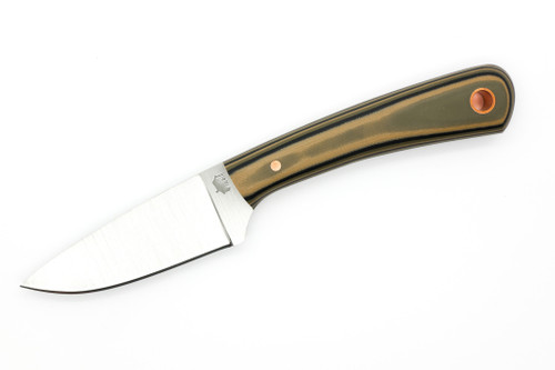 LT Wright Knives Frontier Valley - A2 Steel - Flat Grind - Camo G10 Handle - Matte Finish