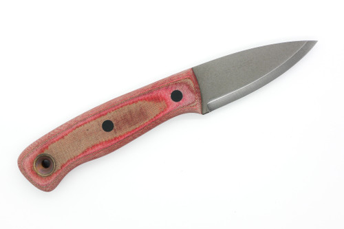 Dave Wenger Blades - Crafter - 2.75" Magnacut Fixed Blade W/ Red Linen Micarta Handle - Kydex Sheath Dave Wenger Blades - Crafter - 2.75" Magnacut Fixed Blade W/ Red Linen Micarta Handle - Kydex Sheath
