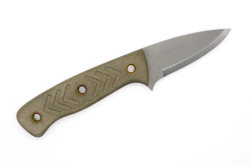 Dave Wenger Blades: Companion - 2.75" CPM MagnaCut Steel - OD Green Canvas Micarta - Kydex Sheath Dave Wenger Blades: Companion - 2.75" CPM MagnaCut Steel - OD Green Canvas Micarta - Kydex Sheath