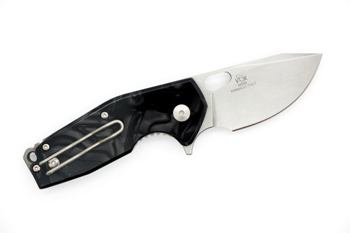 Fox Knives - Suru - 2.36" Satin M398 Steel Folding Blade w/ Rhodoid Block 628T16 Handle Fox Knives - Suru - 2.36" Satin M398 Steel Folding Blade w/ Rhodoid Block 628T16 Handle