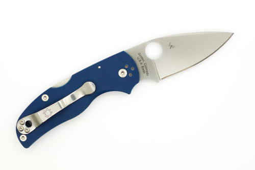 Spyderco Knives - Native 5 - 2.95" CPM SPY27 Steel Folding Pocket Knife w/ Textured Cobalt Blue G-10 Handle Spyderco Knives - Native 5 - 2.95" CPM SPY27 Steel Folding Pocket Knife w/ Textured Cobalt Blue G-10 Handle