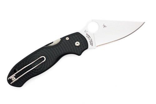 Spyderco - Para 3 Lightweight - 3" CTS-BD1N Steel Folding Knife w/ Textured Black FRN Handle