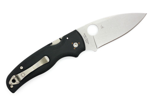 Spyderco - Shaman - 3.58" CPM S30V Steel Folding Knife w/ Textured Black G-10 Handle