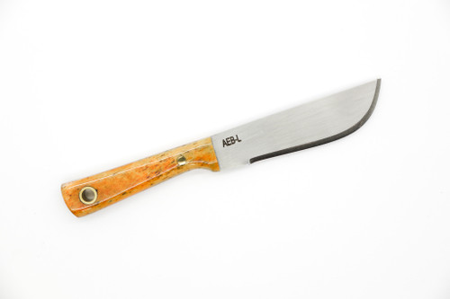 Woods Monkey - Lil Widdle Chete by L.T. Wright - AEB-L Steel - Convex Machete Grind - Satin Finish - Camo Bone Handle - 2 Woods Monkey - Lil Widdle Chete by L.T. Wright - AEB-L Steel - Convex Machete Grind - Satin Finish - Camo Bone Handle - 2