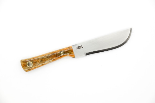 Woods Monkey - Lil Widdle Chete by L.T. Wright - AEB-L Steel - Convex Machete Grind - Satin Finish - Camo Bone Handle - 3 Woods Monkey - Lil Widdle Chete by L.T. Wright - AEB-L Steel - Convex Machete Grind - Satin Finish - Camo Bone Handle - 3