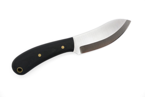 Battle Horse Knives - Lil' Muk - 2.7" 01 Steel Fixed Blade w/ Black Canvas Micarta Handle Battle Horse Knives - Lil' Muk - 2.7" 01 Steel Fixed Blade w/ Black Canvas Micarta Handle