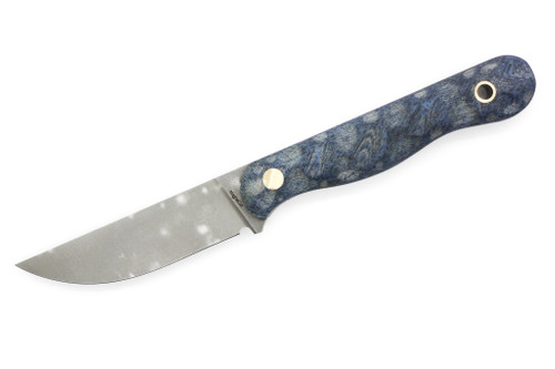 Bone River Co. - All Terrain Mini GEN 2 - 3" Magnacut Steel Fixed Blade W/ Denim Micarta Handle