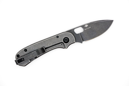 Knafs Knives - Lander 5 - 2.13" Black Stonewash 8CR14MoV Steel Folding Blade W/ Topographic 2Cr13 Handles Knafs Knives - Lander 5 - 2.13" Black Stonewash 8CR14MoV Steel Folding Blade W/ Topographic 2Cr13 Handles