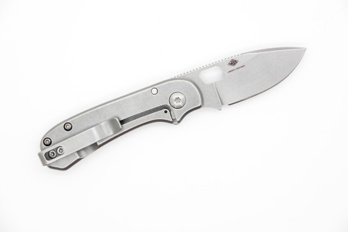 Knafs Knives - Lander 5 - 2.13" Gray Stonewash 8CR14MoV Steel Folding Blade W/ Topographic 2Cr13 Handles Knafs Knives - Lander 5 - 2.13" Gray Stonewash 8CR14MoV Steel Folding Blade W/ Topographic 2Cr13 Handles