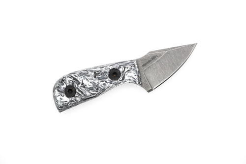 Very Good Knife Company - Mosquito - 1.75" AEB-L Fixed Blade W/ Polar Fat Carbon Handle Very Good Knife Company - Mosquito - 1.75" AEB-L Fixed Blade W/ Polar Fat Carbon Handle