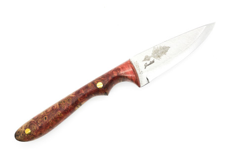 Judith Knife Co. - Home - 3" Nitro-V Fixed Blade W/ Amboyna Wood Handle Judith Knife Co. - Home - 3" Nitro-V Fixed Blade W/ Amboyna Wood Handle