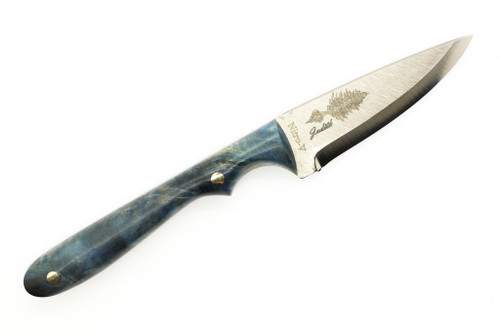 Judith Knife Co. - Home - 3" Nitro-V Fixed Blade W/ Buckeye Wood Handle