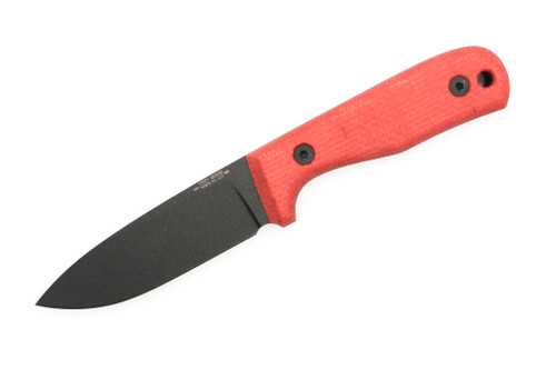 Very Good Knife Company - Rogue - 4" Black Cerakote AEB-L Fixed Blade W/ Sedona Jute Handle