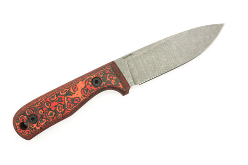 Very Good Knife Company - Rogue - 4" AEB-L Fixed Blade W/ Mars Valley FatCarbon Handle Very Good Knife Company - Rogue - 4" AEB-L Fixed Blade W/ Mars Valley FatCarbon Handle