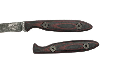TKC: G10 Handle for ESEE CR2.5 - Red & Black