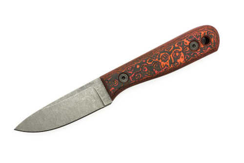 Very Good Knife Company - Rambler - 3.25" AEB-L Fixed Blade W/ Mars Valley FatCarbon Handle
