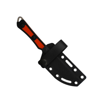 White River Knives: Shoal - Magnacut Steel - Black & Orange Textured G10 - Kydex Sheath White River Knives: Shoal - Magnacut Steel - Black & Orange Textured G10 - Kydex Sheath