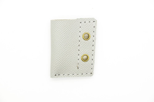 Aux Mfg - Pocket Lint Sheath - Grey Leather with Grey Stitching Aux Mfg - Pocket Lint Sheath - Grey Leather with Grey Stitching