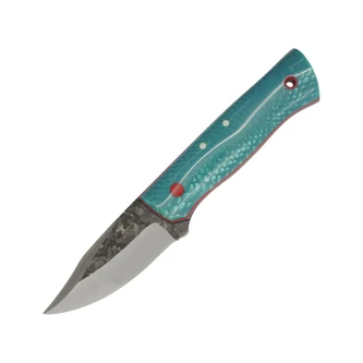 Darlington Edgecraft Scylla - Laguna Dragon Juma Handle - Tapered Tang A2 - Leather Sheath