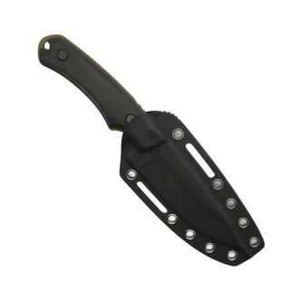 Buck Knives: 663 Alpha Guide Backcountry - Bronze Cerakote 420HC - Black VeraFlex Handle -