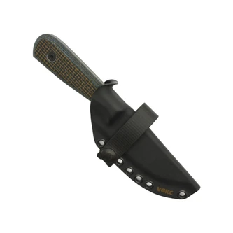 Very Good Knife Company - Adventure - 3.75" AEB-L Fixed Blade W/ Kamari Burlap Handle Very Good Knife Company - Adventure - 3.75" AEB-L Fixed Blade W/ Kamari Burlap Handle