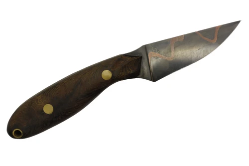 Bone River Co. - Outrigger - 2.6" Baker Forge Copper San Mai - Desert Ironwood Bone River Co. - Outrigger - 2.6" Baker Forge Copper San Mai - Desert Ironwood