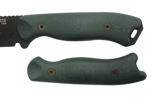 TKC: G10 Handle for Becker BK15, 16, 17, 18 - Forest Green