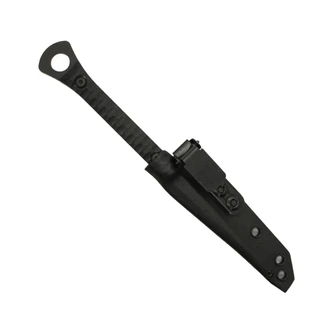 Half Face Blades - Cardiac Spike - Black G10, Armor Black Cerakote, Allen Bolts, Textured Grip Half Face Blades - Cardiac Spike - Black G10, Armor Black Cerakote, Allen Bolts, Textured Grip