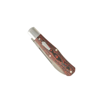 Jack Wolf Knives Gateway Coffin Lava Flow Fat Carbon, Satin 14C28N