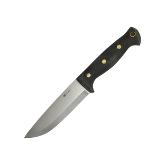 LT Wright Knives Forest Trail - A2 Steel - Scandi Grind - Black Micarta Handle - Matte Finish