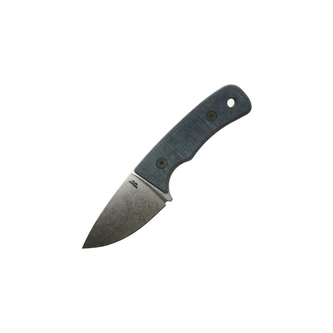 Knives By Nuge Wicket, Blue Jean Micarta, Stonewash AEB-L