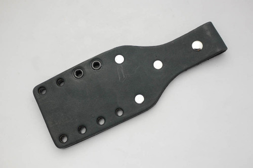 TKC: #2 Leather Backer WITHOUT Loop, BLACK | Fits ESEE 3/4 Width Sheaths