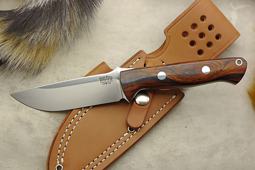 Bark River Knives: Bravo-1 CPM 3V Steel Fixed Blade Knife w/ Cocobolo Handle - 6-1