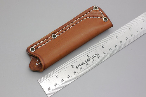 Bark River Knives: Bushcraft Brown "F" Sheath, Left Hand