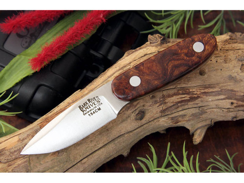 Bark River Knives: EPK (Emergency Preparedness Knife), Fixed Blade Knife w/ Desert Ironwood Burl Handle - 3