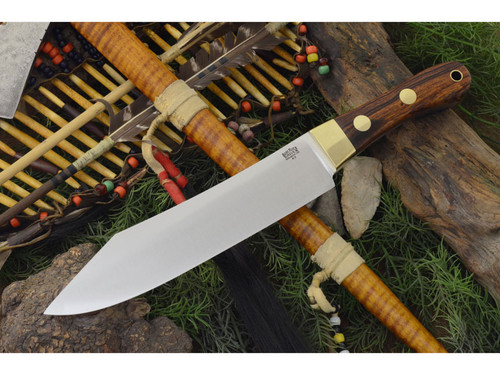 Bark River Knives: Hudson Bay Camp II Fixed Blade Knife w/ Desert Ironwood Handle - 5