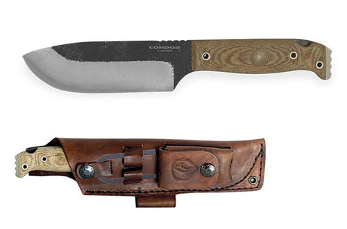 Condor Tool and Knife - Selknam Knife - 1075 Carbon Steel - Micarta Handle